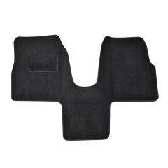 | Tapis De Sol Noir Velours Sur Mesure Pour Kia Carnival 1999-2006 1 pc, Ajustement Précis, Base Antidérapante, Renforcée Dans la Zone de la Pédale, Avant, Avec Attaches