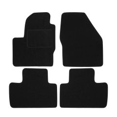 | Tapis De Sol Noir Velours Sur Mesure Pour Land Rover Freelander 2 2007-2016 pcs, Ajustement Précis, Base Antidérapante, Renforcée Dans la Zone de la Pédale, Avant et Arrière, Avec Attaches