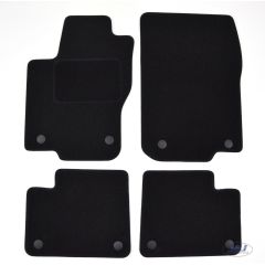 Tapis De Sol Noir Velours Sur Mesure Pour Mercedes GLE Coupe C292 depuis 2015, Ajustement précis, Base Antidérapante, Renforcée Dans la Zone de la Pédale