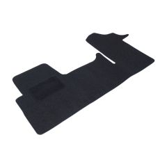 Tapis De Sol Noir Velours Sur Mesure Pour Renault Master 2010-2024, Ajustement précis, Base Antidérapante, Renforcée Dans la Zone de la Pédale