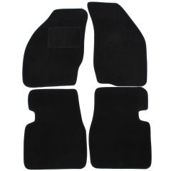 | Tapis De Sol Noir Velours Sur Mesure Pour Suzuki Baleno 1995-2007 4 pcs, Ajustement Précis, Base Antidérapante, Renforcée Dans la Zone de la Pédale, Avant et Arrière, Avec Attaches