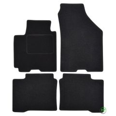 Tapis De Sol Noir Velours Sur Mesure Pour Suzuki Swift 2017-2022, Ajustement précis, Base Antidérapante, Renforcée Dans la Zone de la Pédale