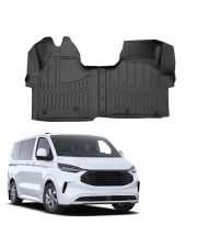 SCOUTT | 3D Premium Rubber Floor Mats For Ford Transit Custom 2023-up 2pcs